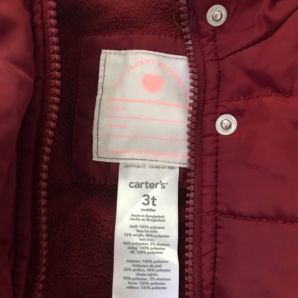 Carters Coat - Picture 2 of 3